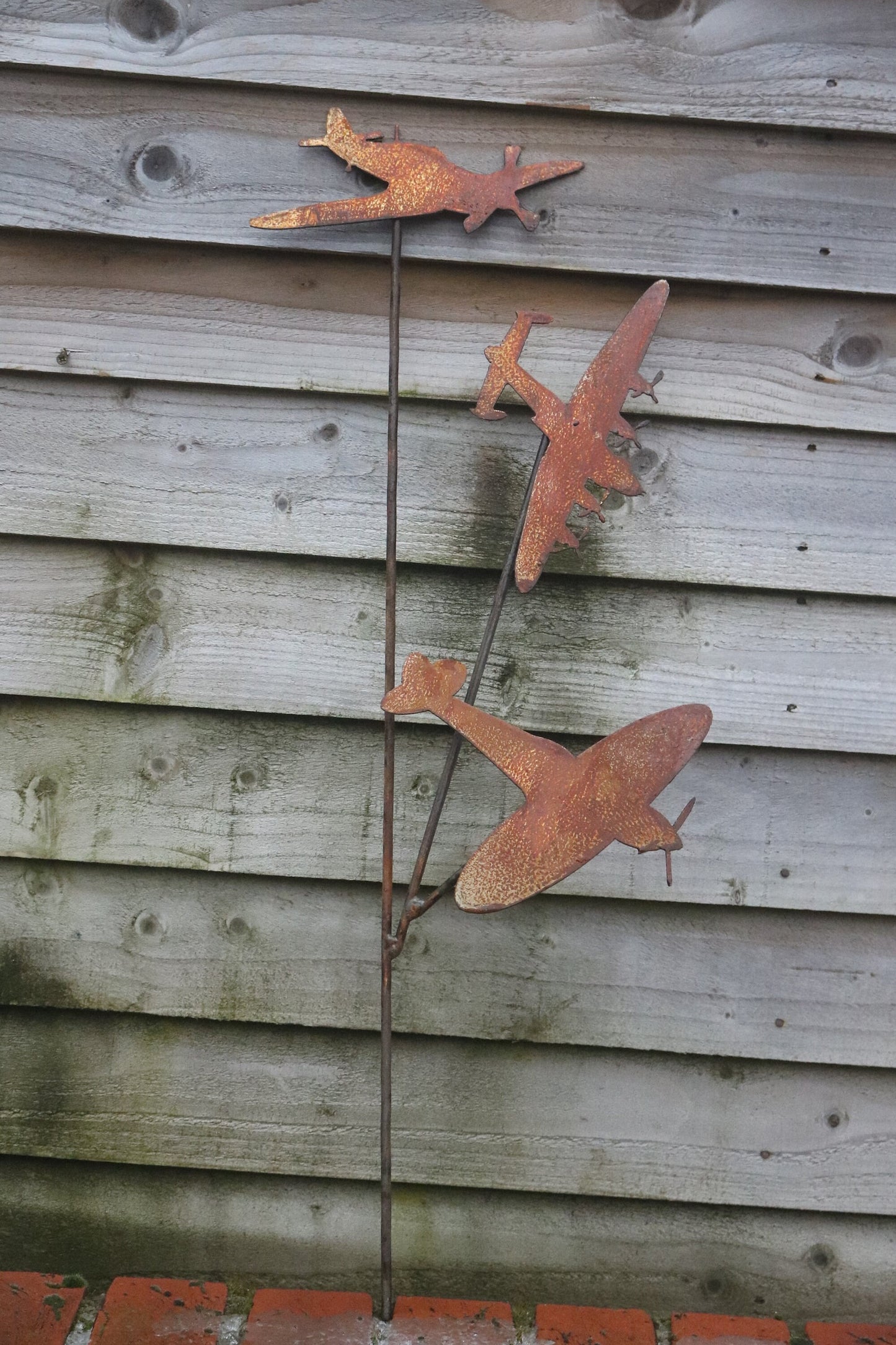 'Battle Of Britain' Lancaster, Spitfire And Hurricane Aeroplane On Spike
