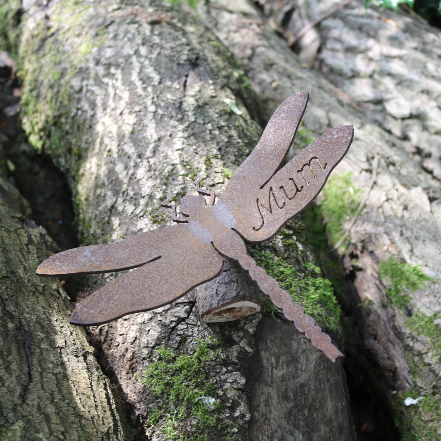 Personalised Dragonfly Post Topper