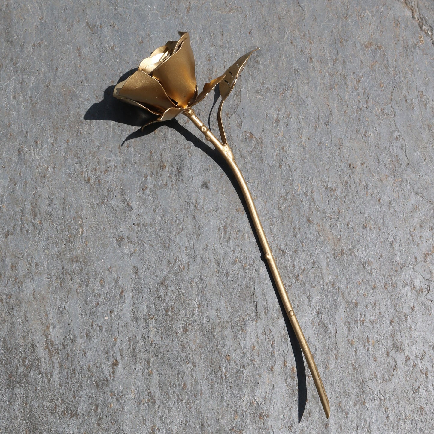 Handmade Gold Rose
