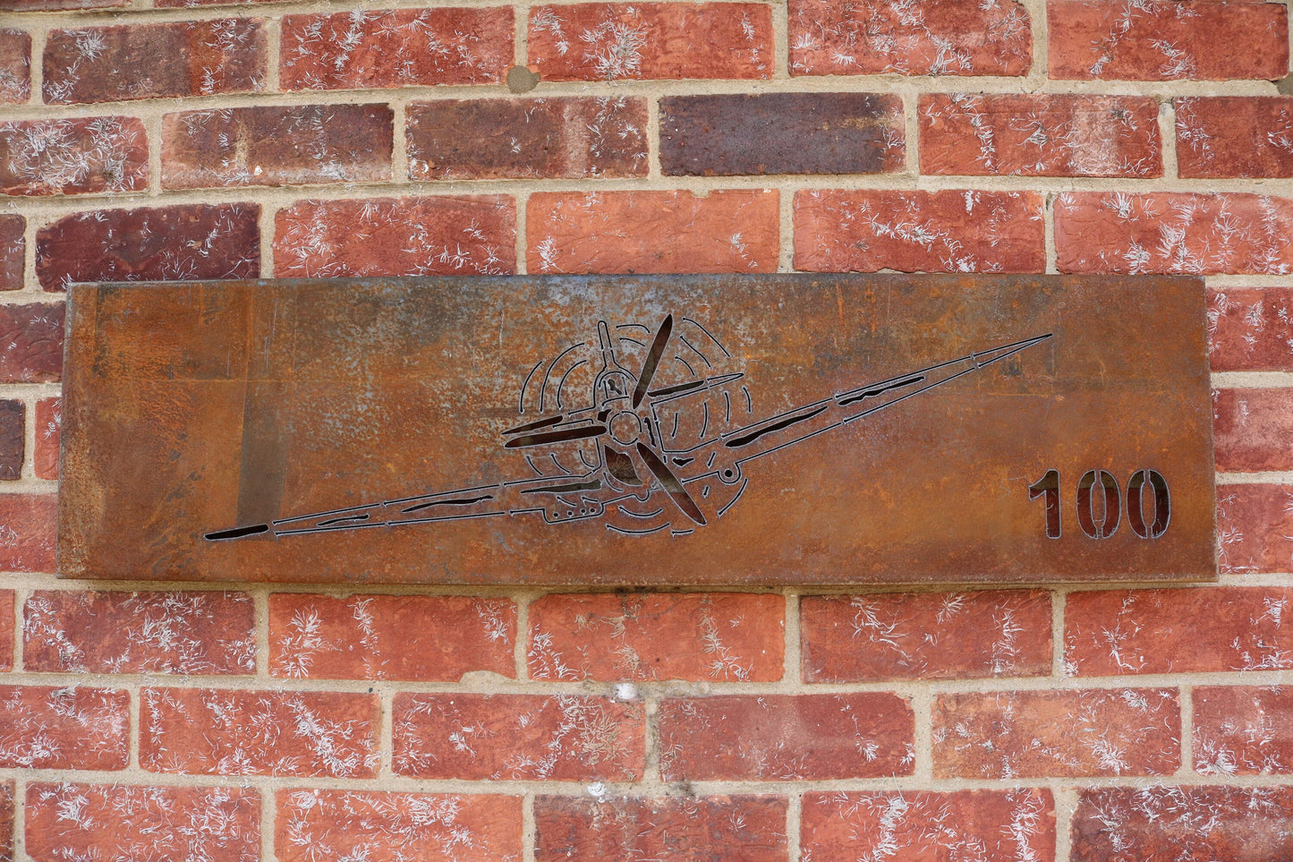 Personalised Spitfire Aeroplane Wall Art