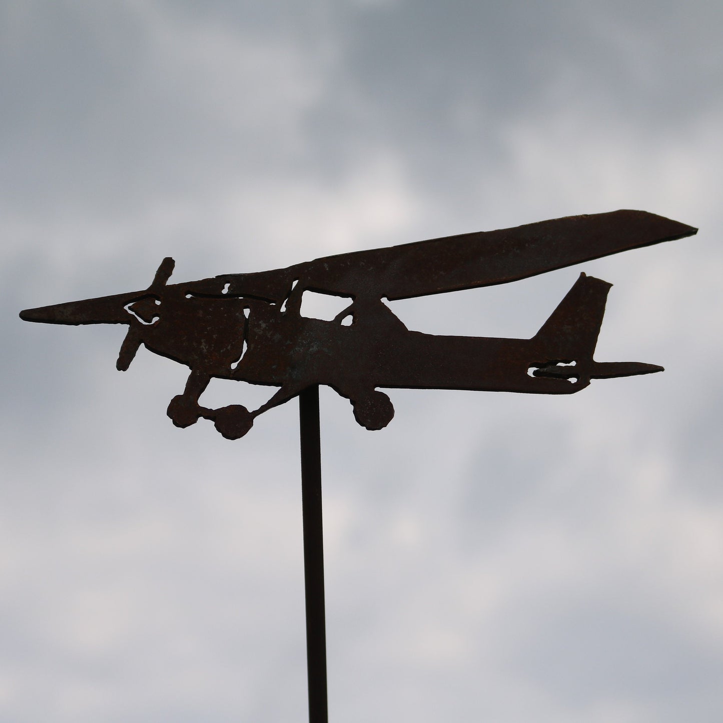 Cessna 152 Aeroplane On Spike