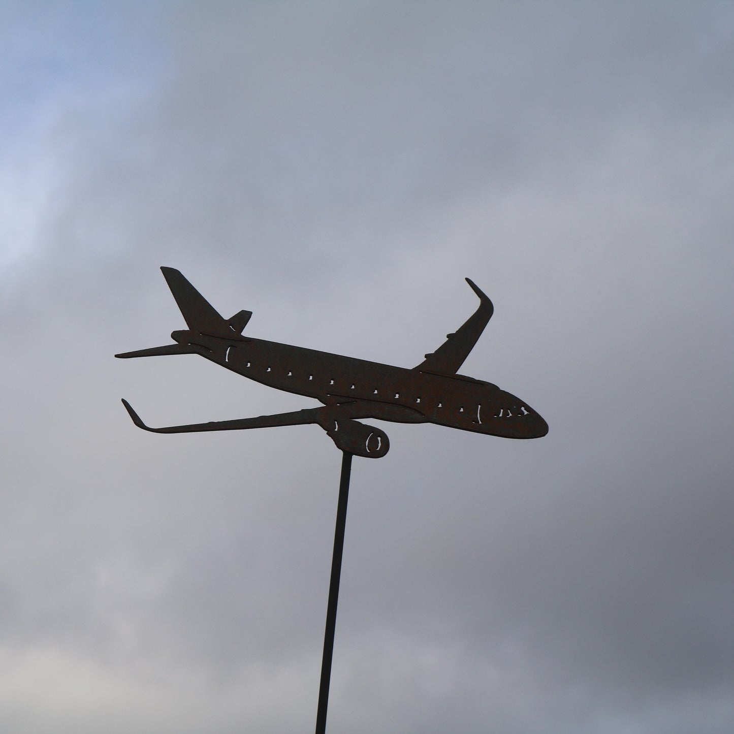 Airbus A320 Aeroplane On Spike