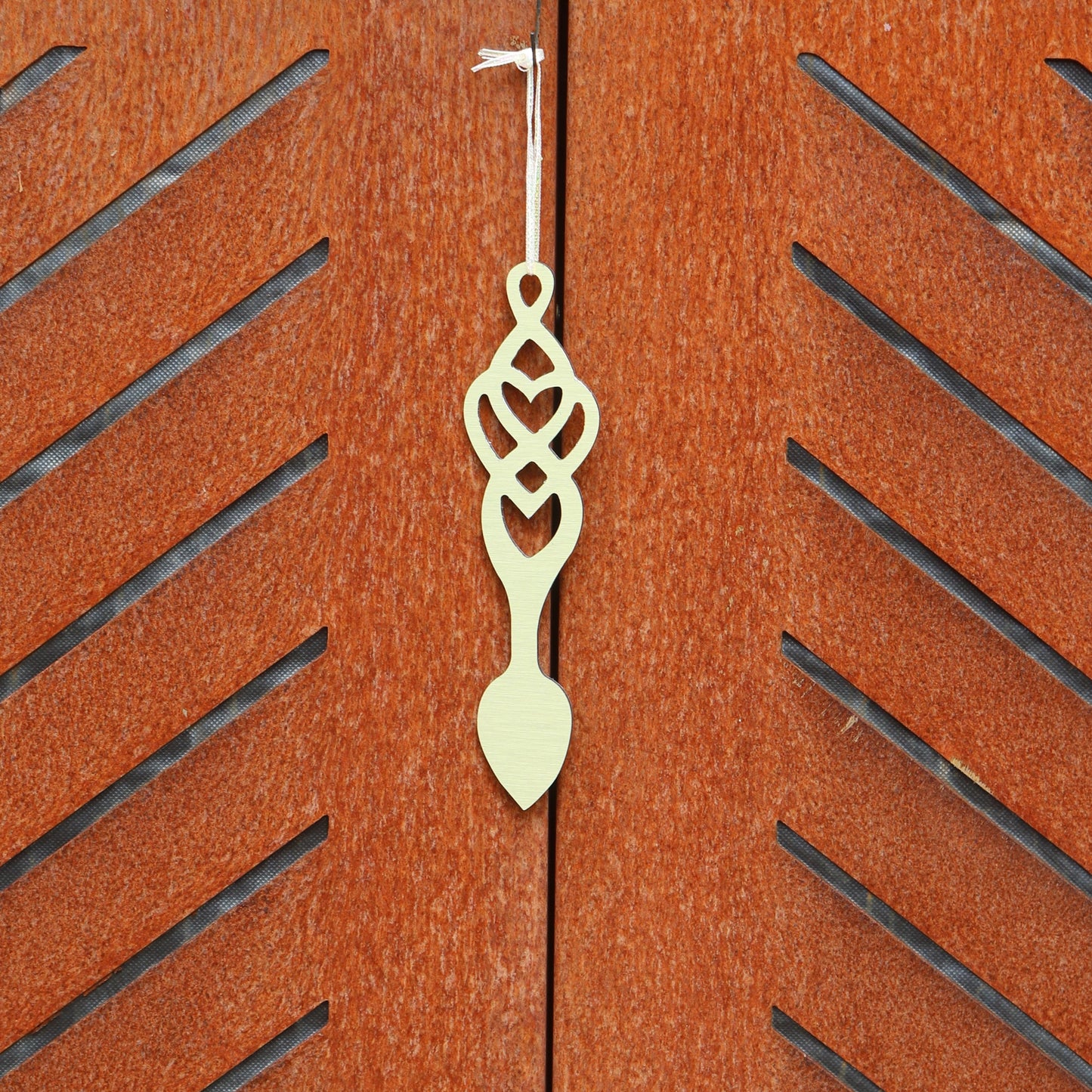 Hanging Gold Love Spoon