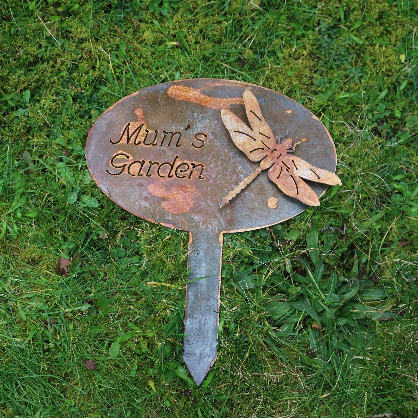 Personalised 3D Dragonfly Sign On Stake