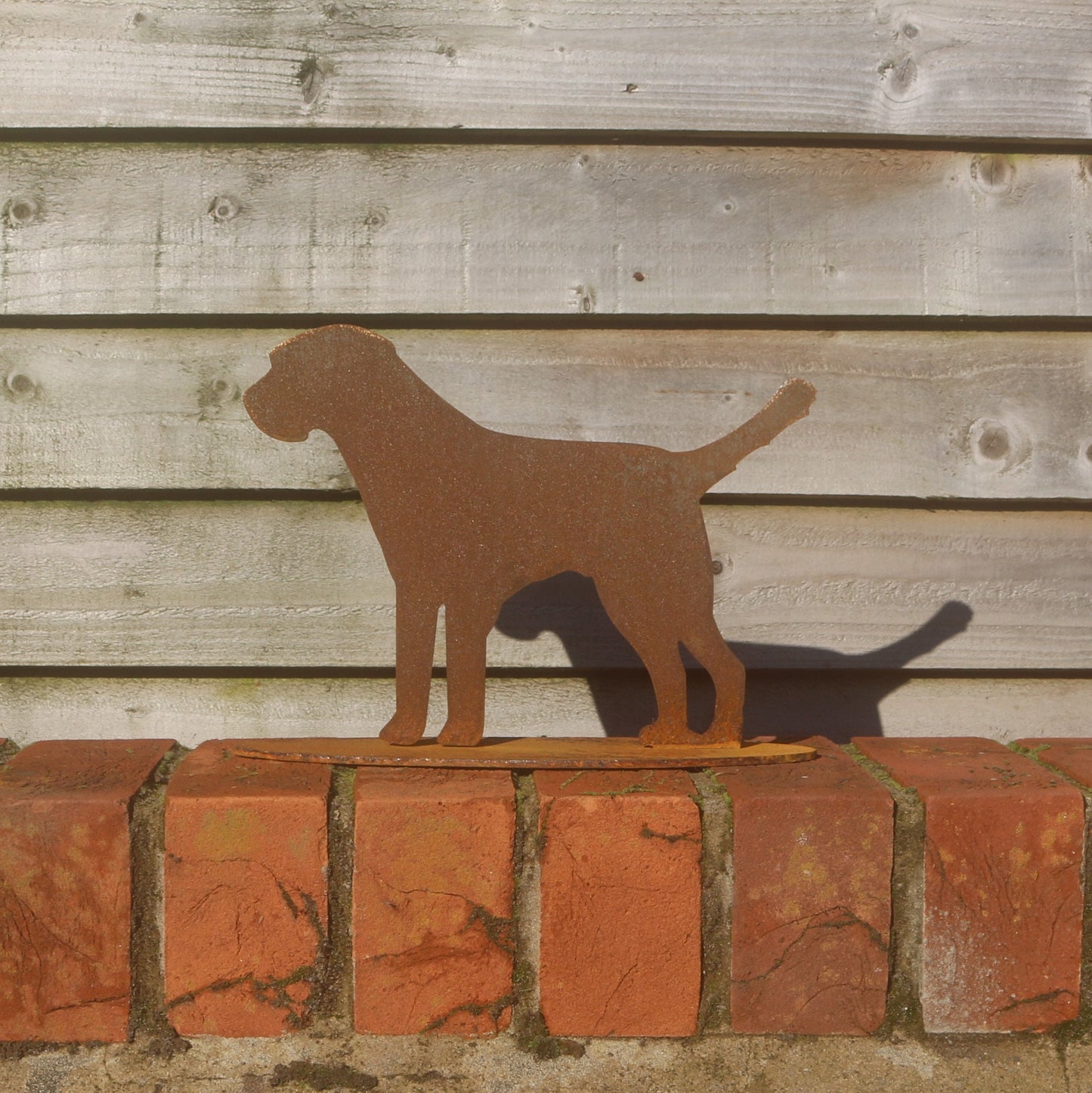 Border Terrier Dog Statue 'Nancy'
