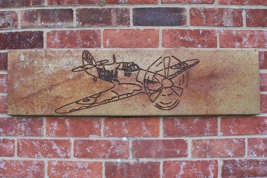 Personalised Hurricane Plane Wall Art
