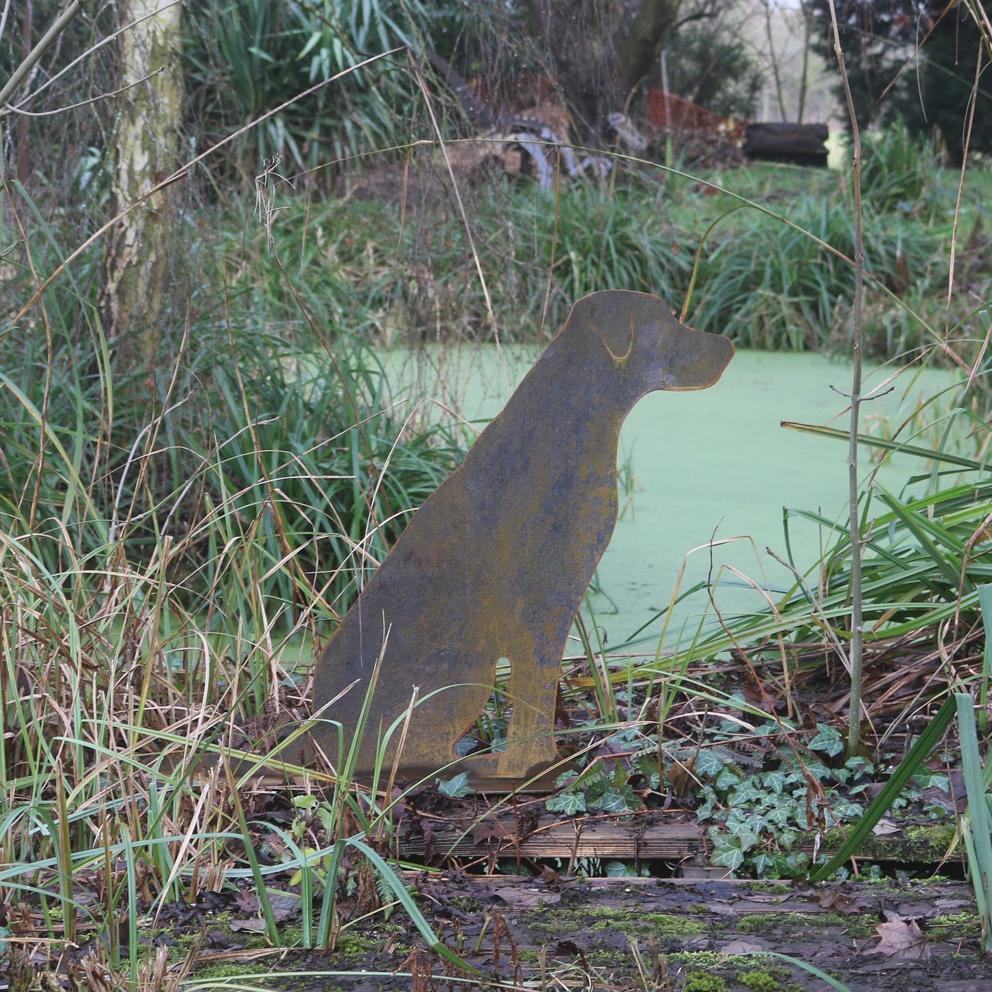 Life Size Labrador Statue
