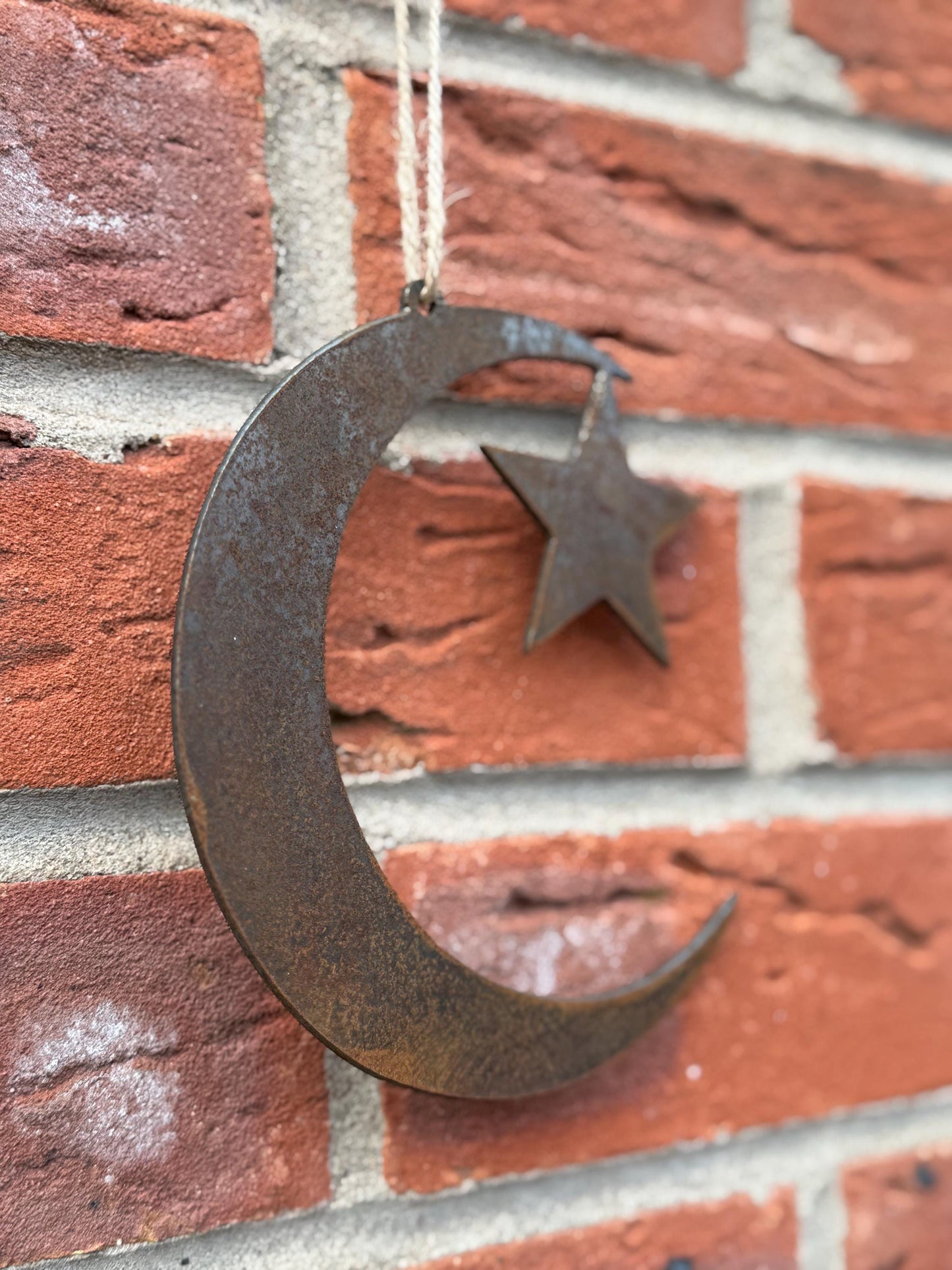Hanging Star And Crescent, Moon And Star, Islamic Faith Symbol