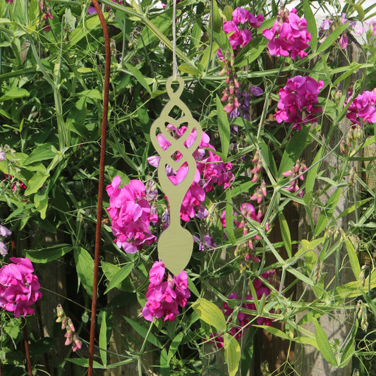 Hanging Gold Love Spoon