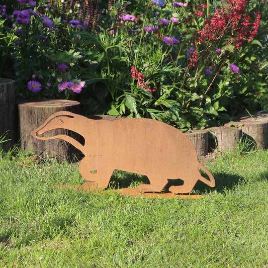 Life Size Badger Statue