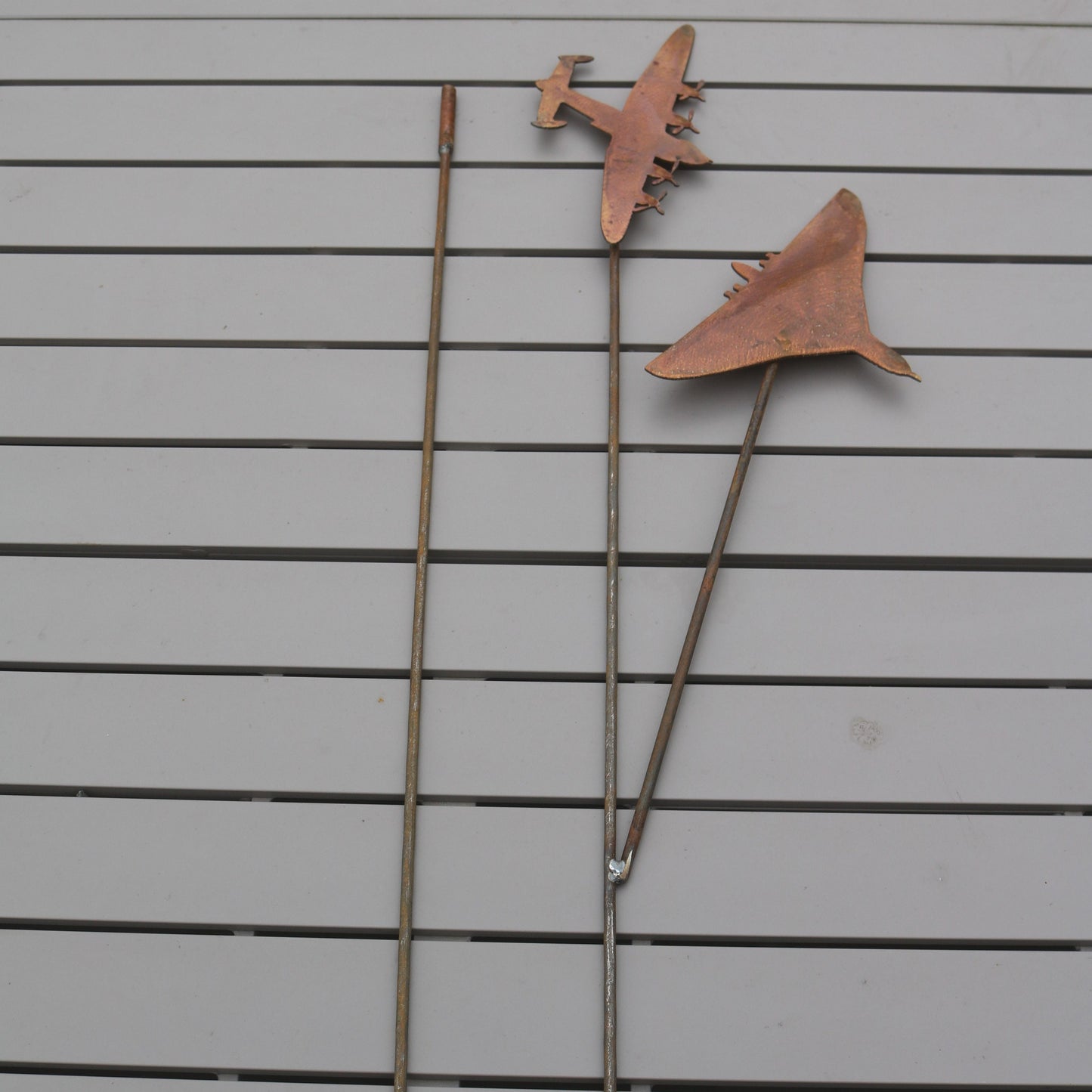 Lancaster And Vulcan Bomber On Spike