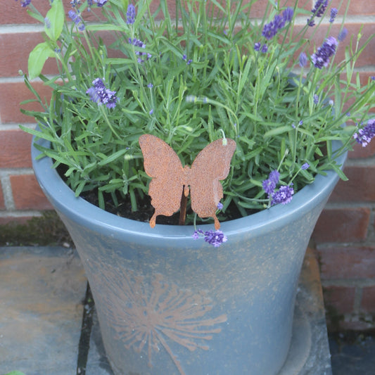 Butterfly Plant Pot Decoration