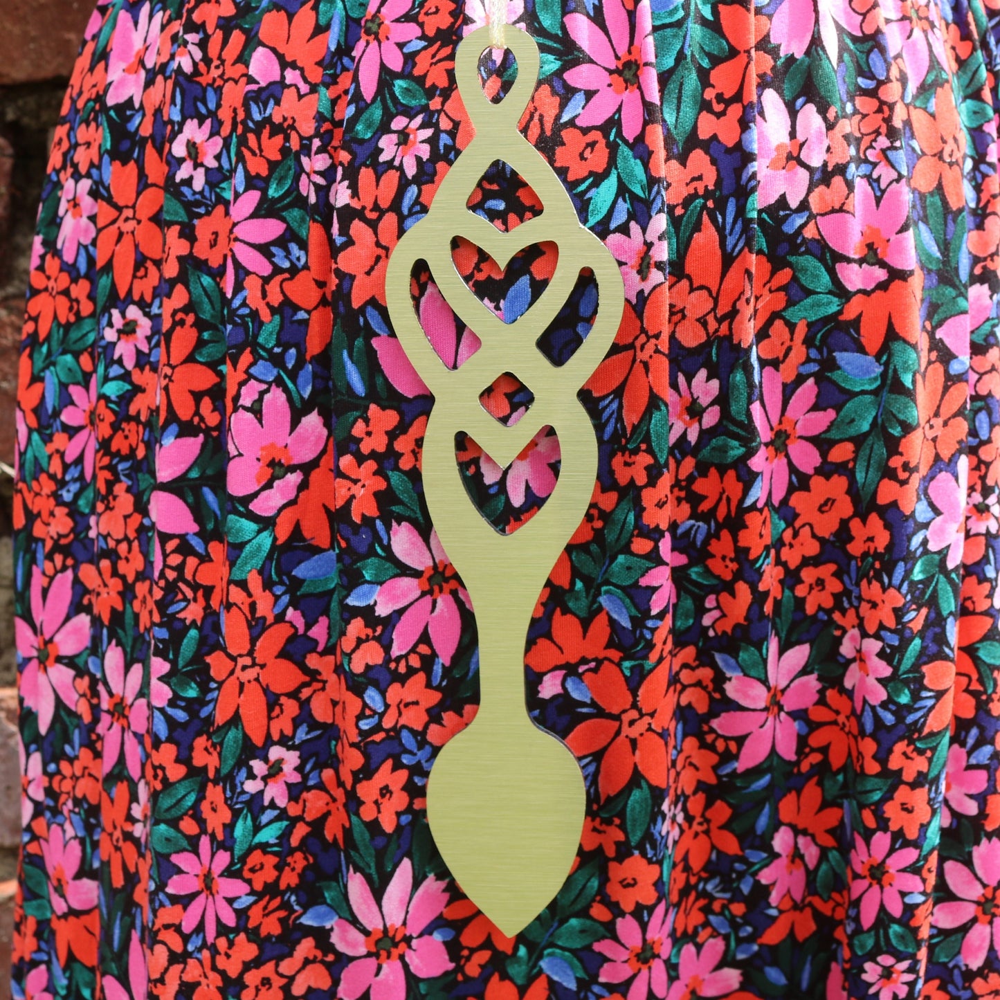 Hanging Gold Love Spoon