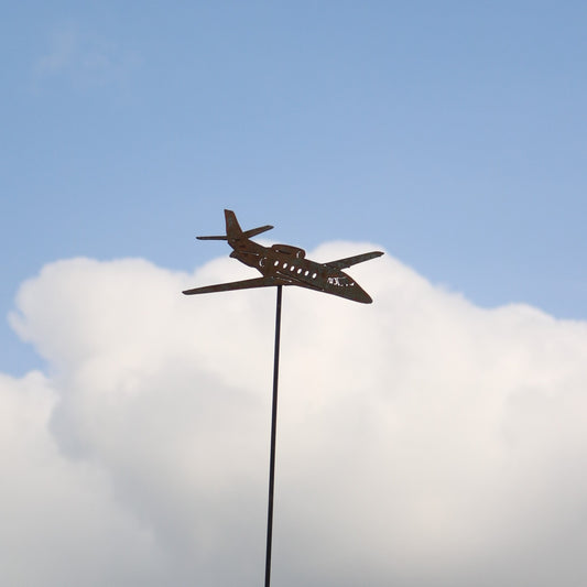 Citation Aeroplane On Spike
