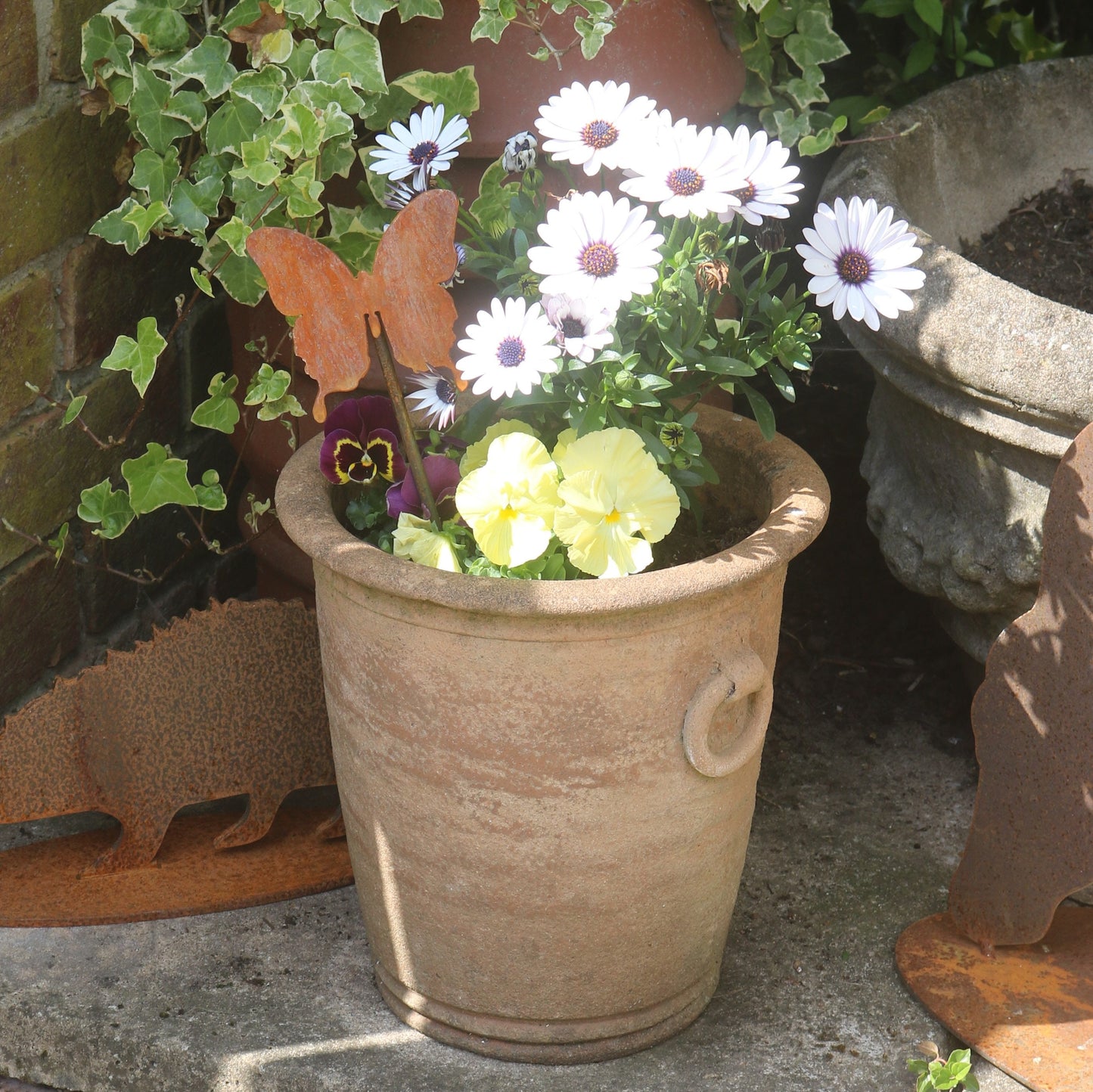Butterfly Plant Pot Decoration