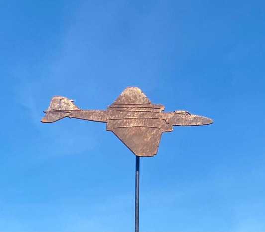 English Electric Canberra Aeroplane On Spike