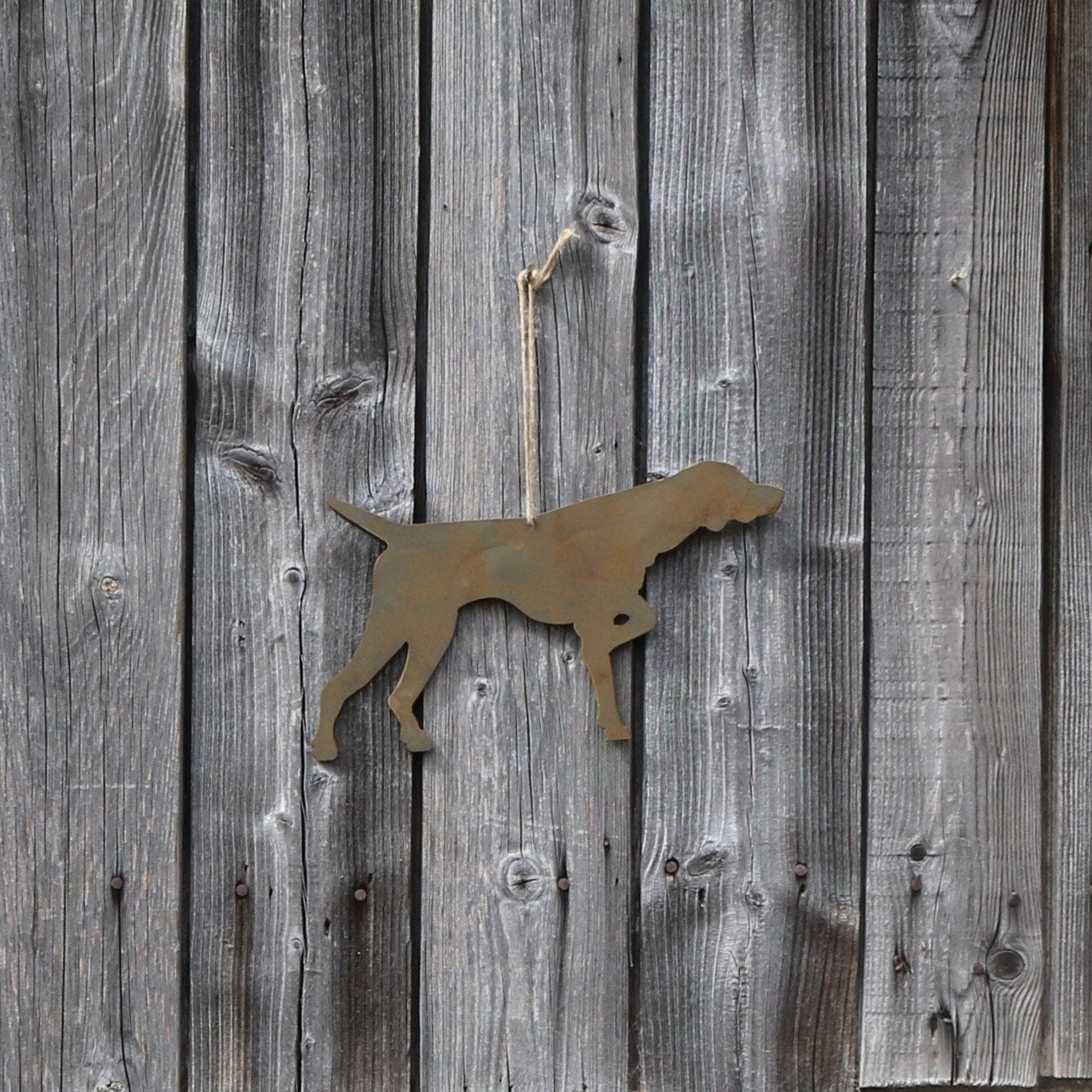 Hanging Pointer Dog