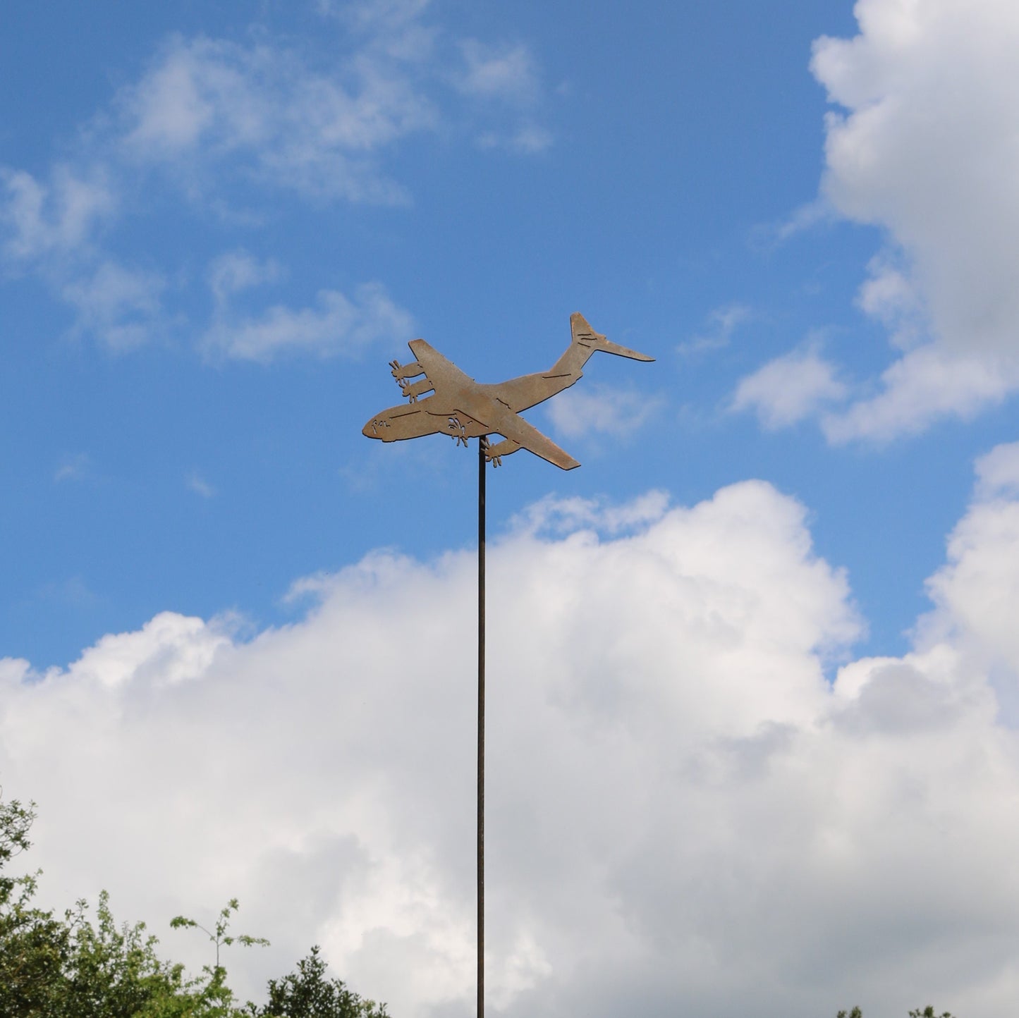 Airbus A400M Atlas Aeroplane On Spike