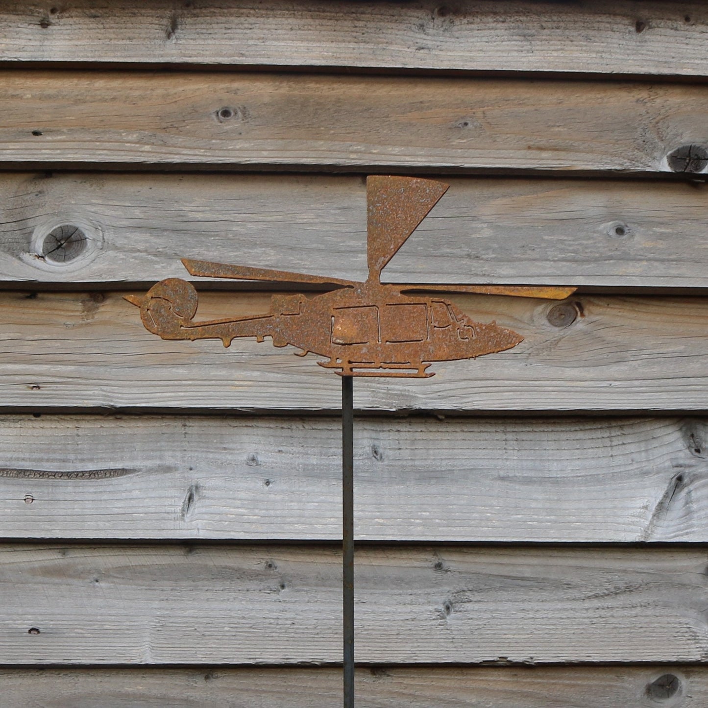 Lynx Helicopter On Spike