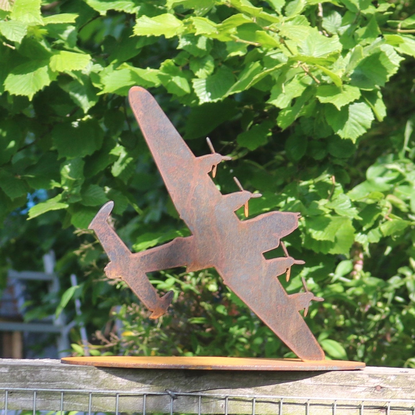 Lancaster Bomber Aeroplane Statue