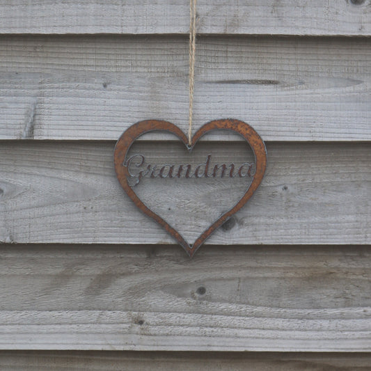Grandma Hanging Heart