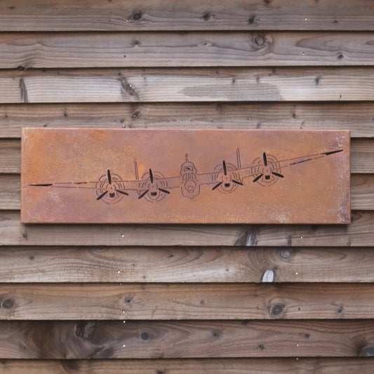 Personalised Avro Lancaster bomber Wall Art