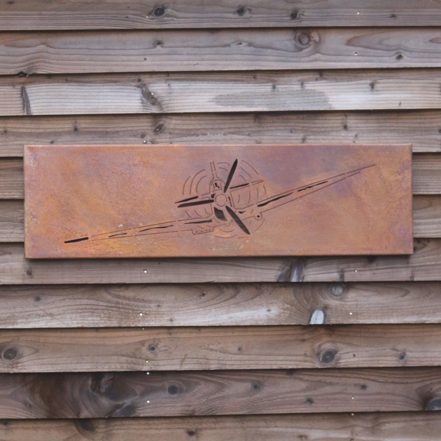 Personalised Spitfire Aeroplane Wall Art