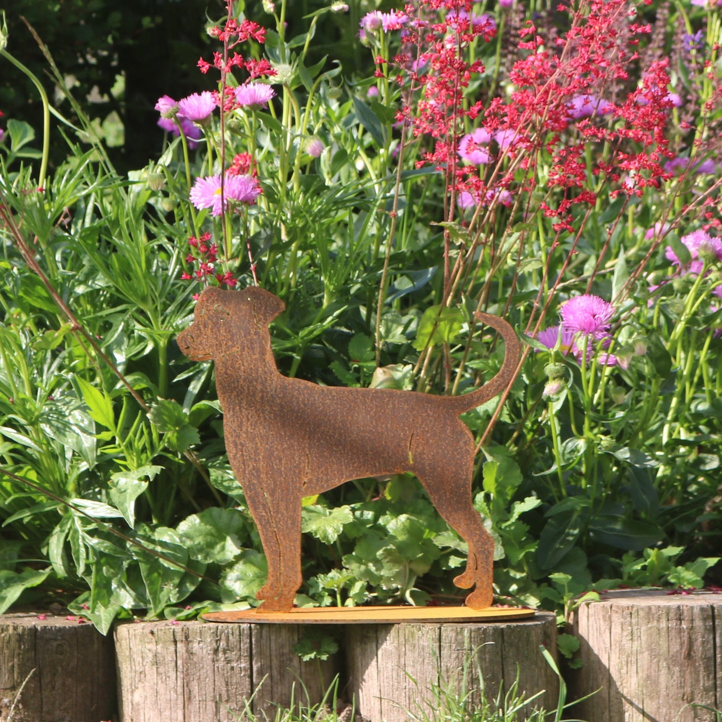 Doberman, Huntaway/Collie, Cyprus Rescue Dog Statue