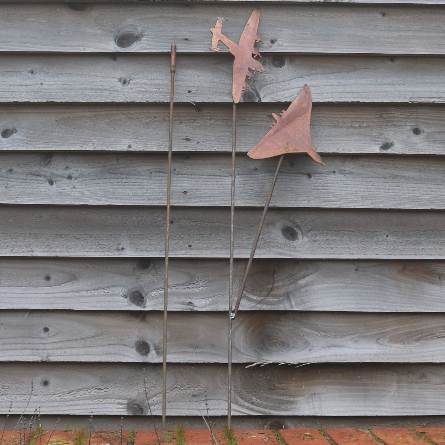 Lancaster And Vulcan Bomber On Spike