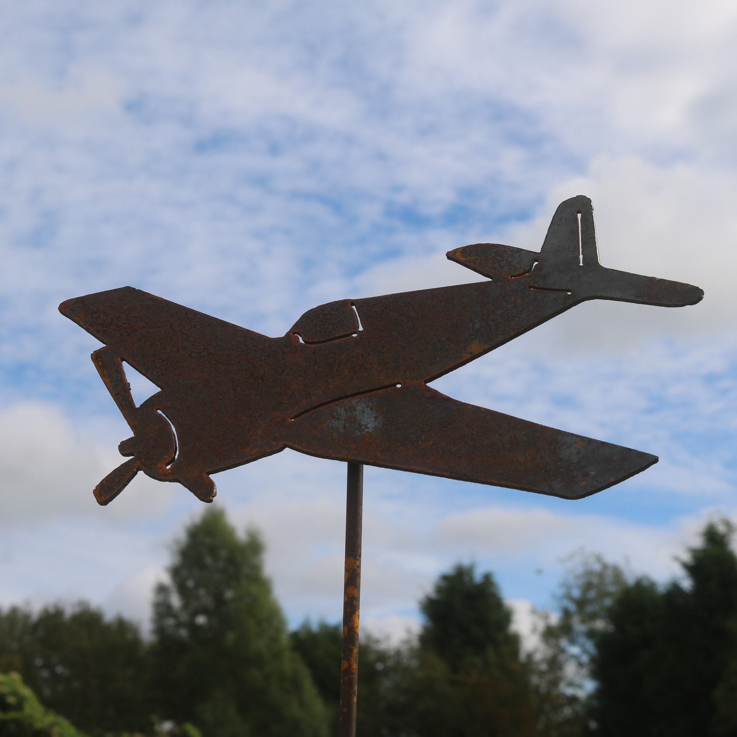 Hellcat Aeroplane On Spike