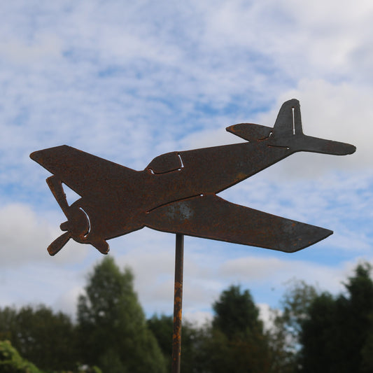 Hellcat Aeroplane On Spike