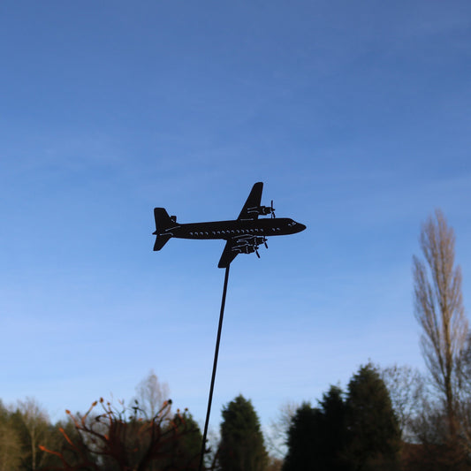 Douglas DC-6 Aeroplane On Spike