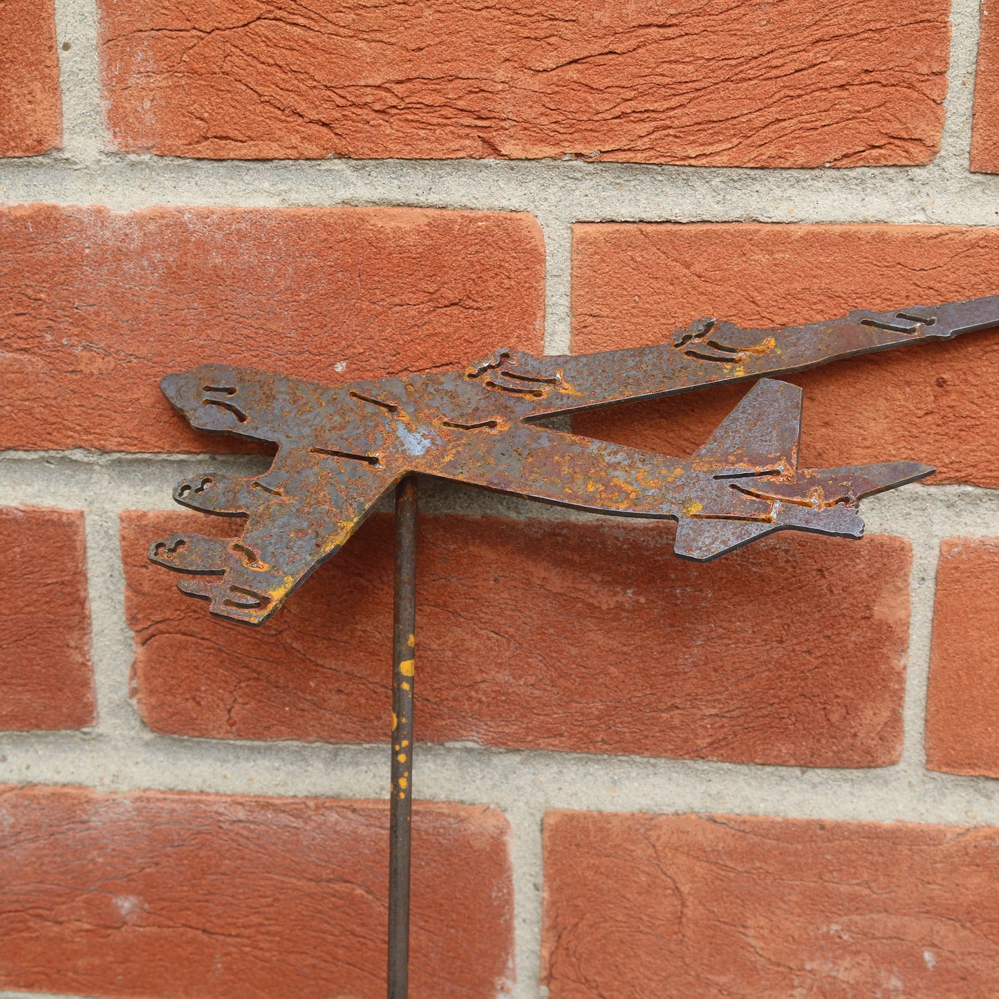 B52 Bomber Aeroplane On Spike