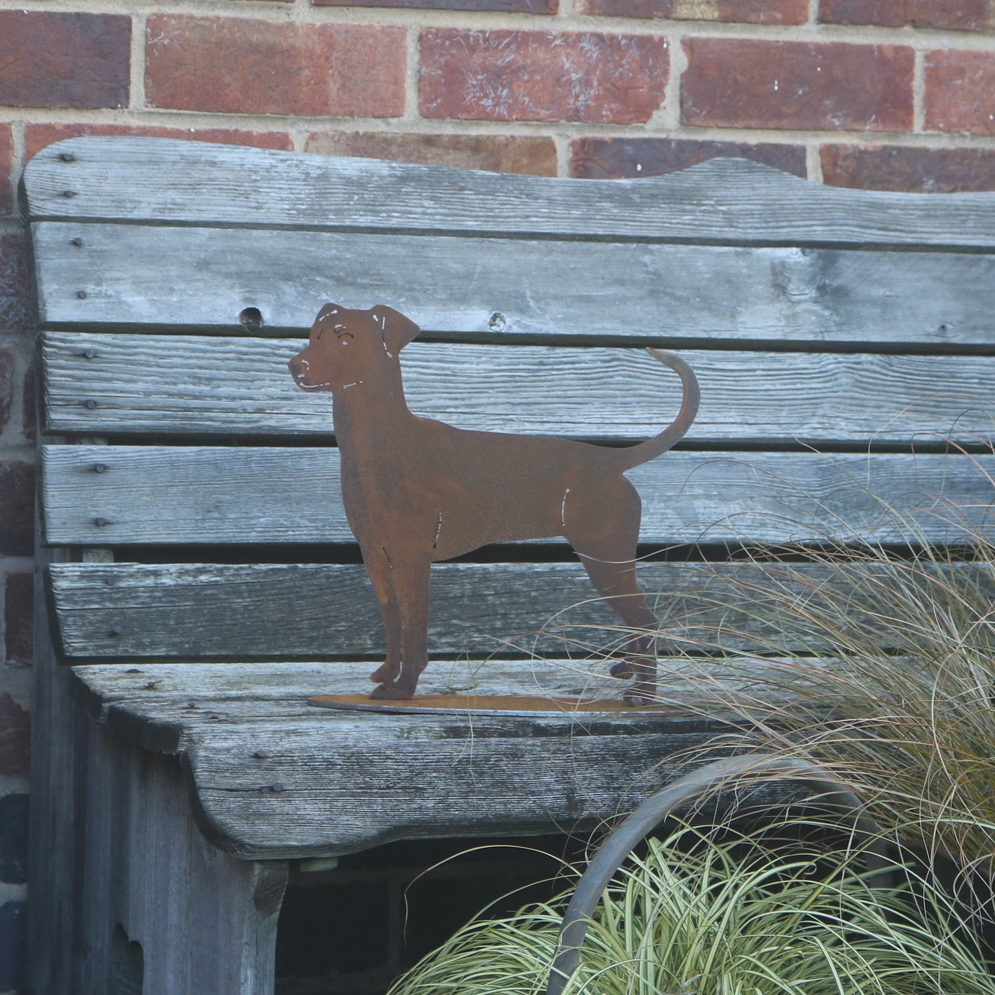 Doberman, Huntaway/Collie, Cyprus Rescue Dog Statue