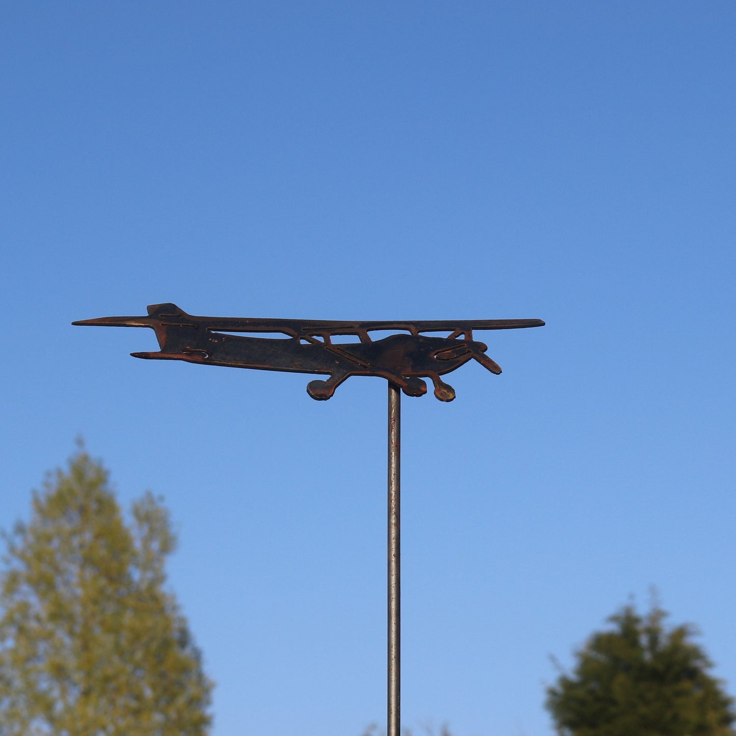 Cessna 172 Aeroplane On Spike