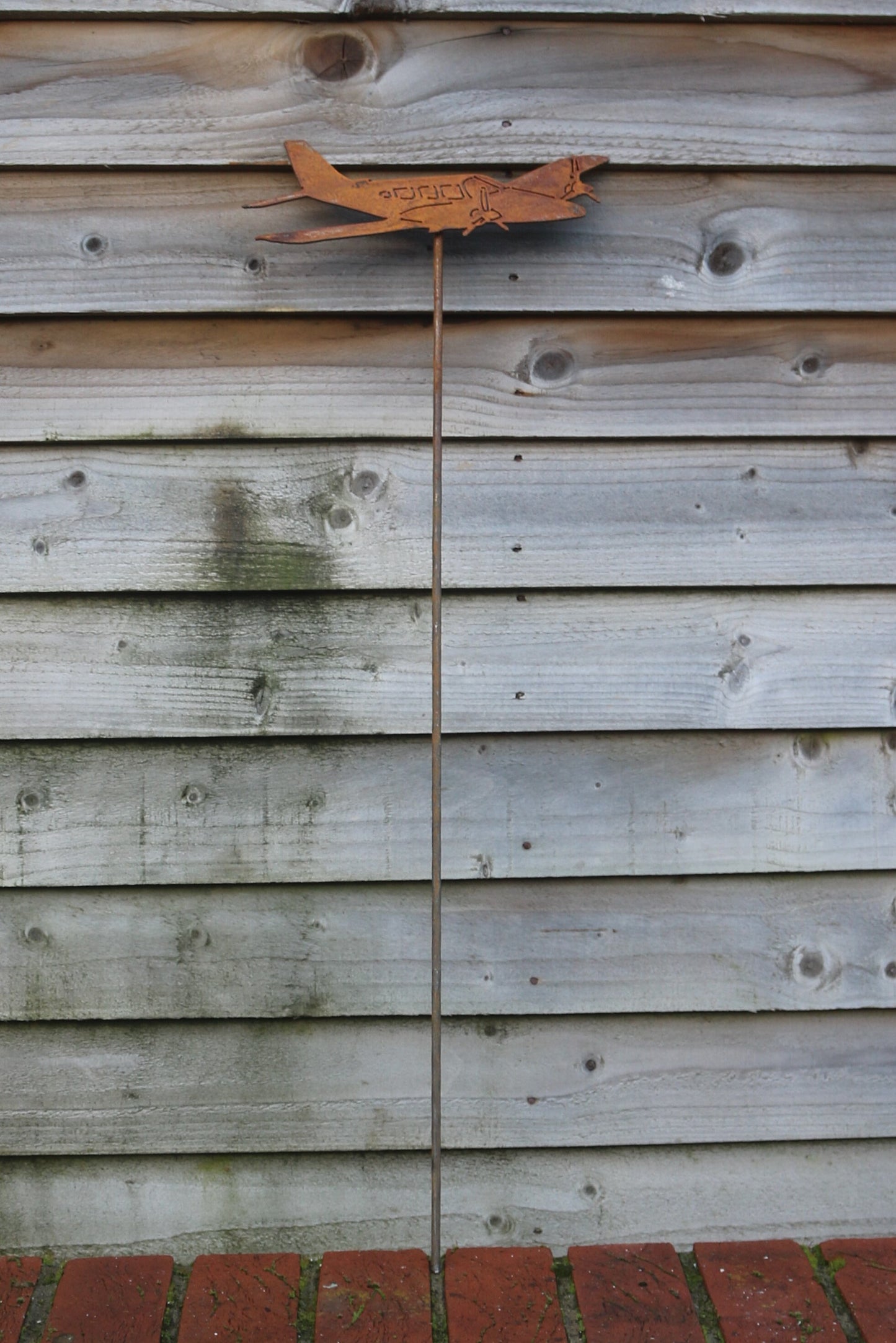 Piper PA 34 Seneca Aeroplane On Spike