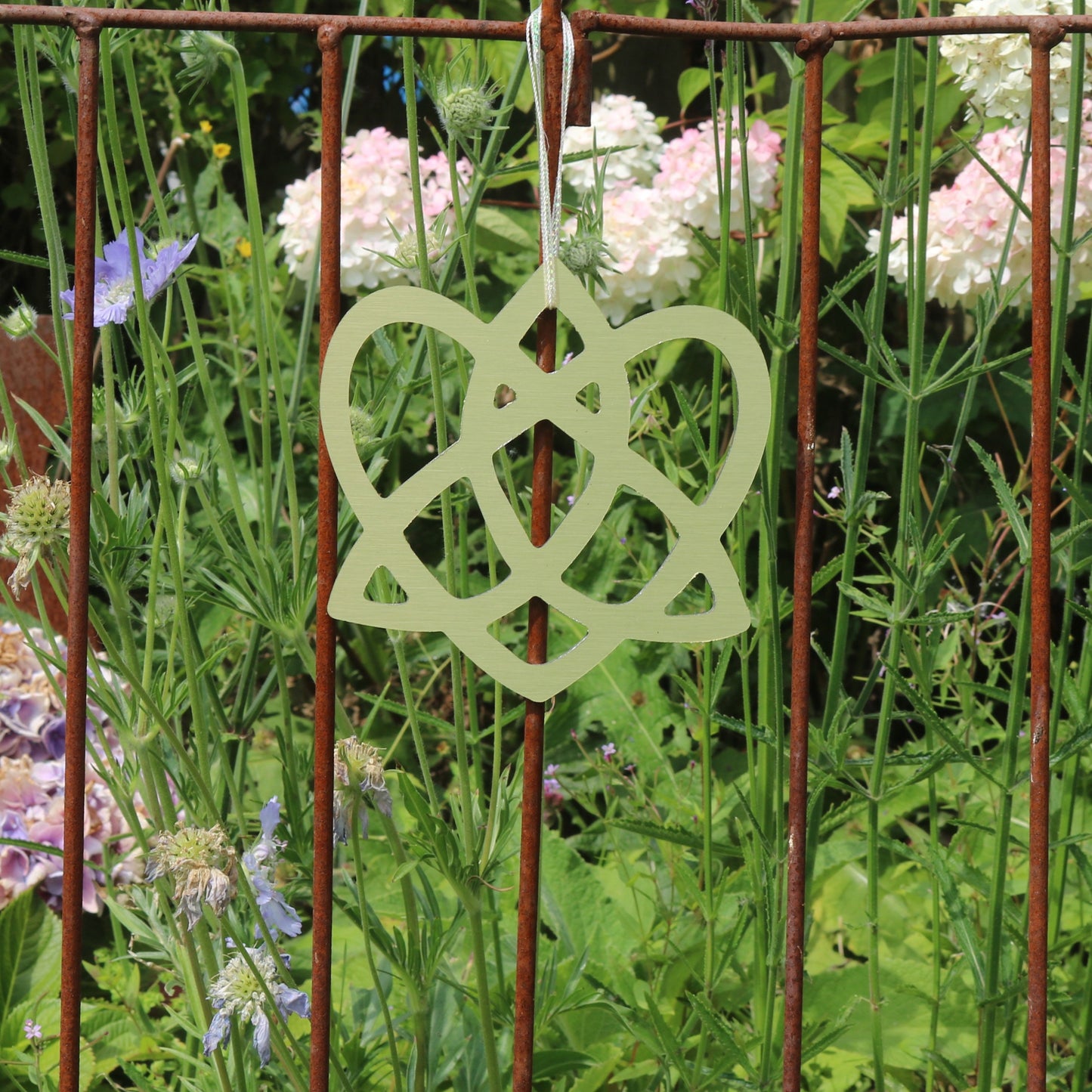 Hanging Gold Love Knot