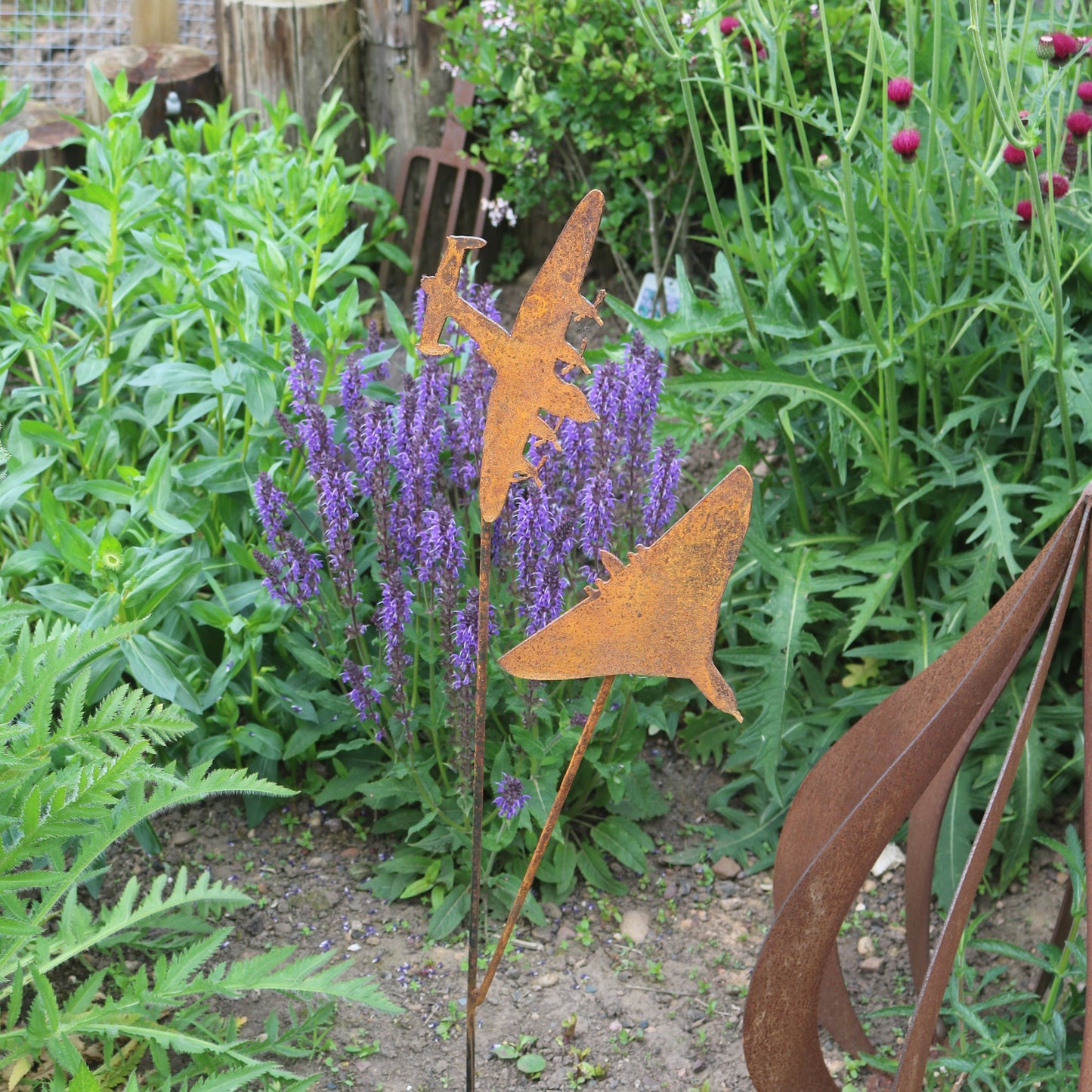 Avro Lancaster & Vulcan On Spike