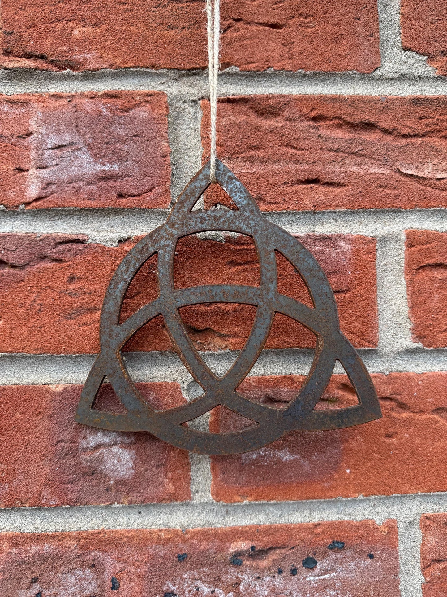 Hanging Trinity Knot And Circle, Triquetra