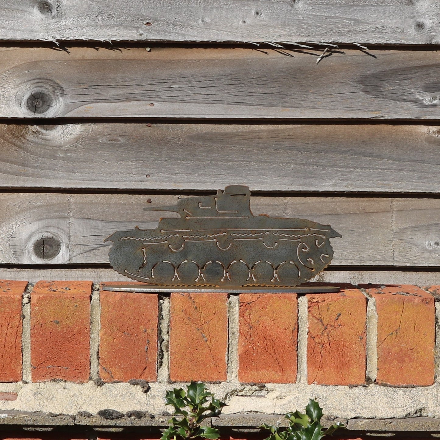 German Panzer 111e Statue