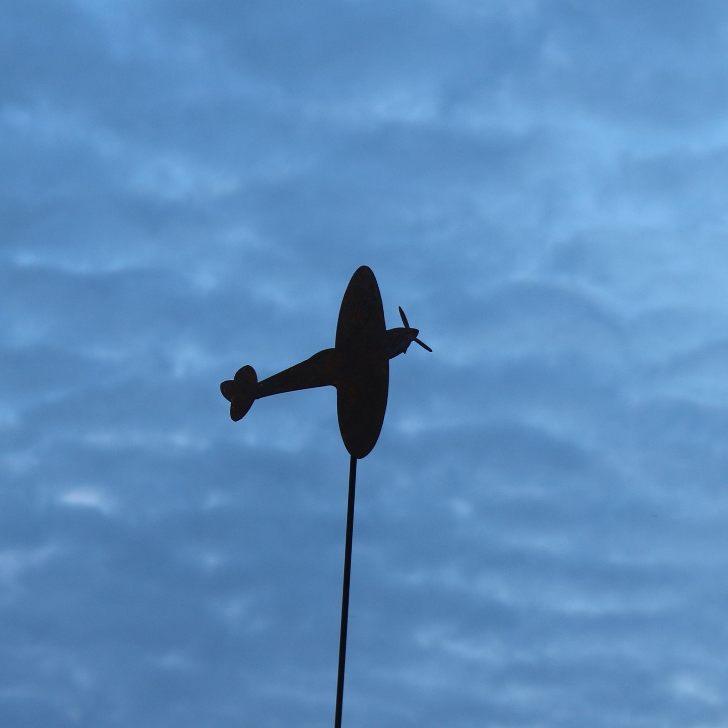 Spitfire Aeroplane On Spike