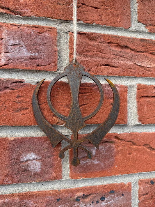 Hanging Khanda, Sikhism Faith Symbol