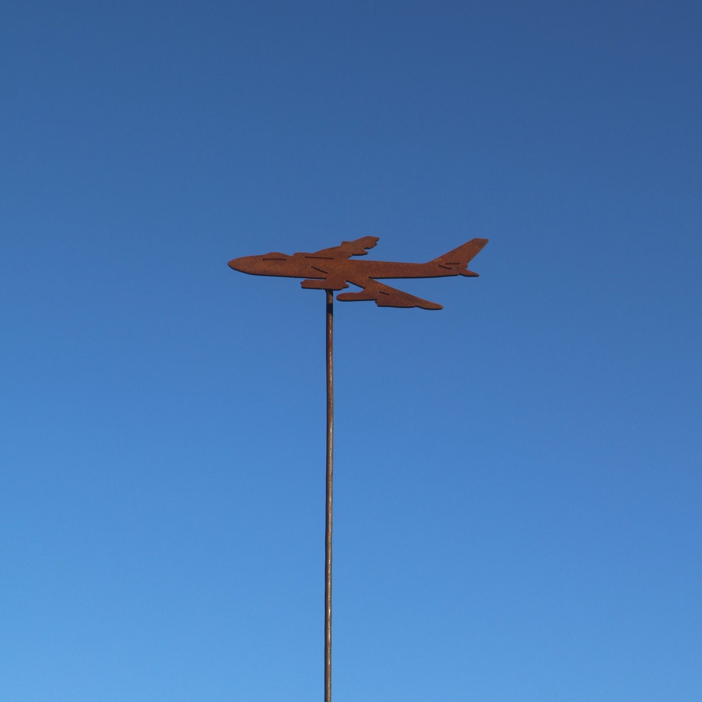 B47 Stratojet Bomber Aeroplane On Spike