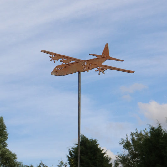 Lockheed C-130 Hercules Aeroplane On Spike