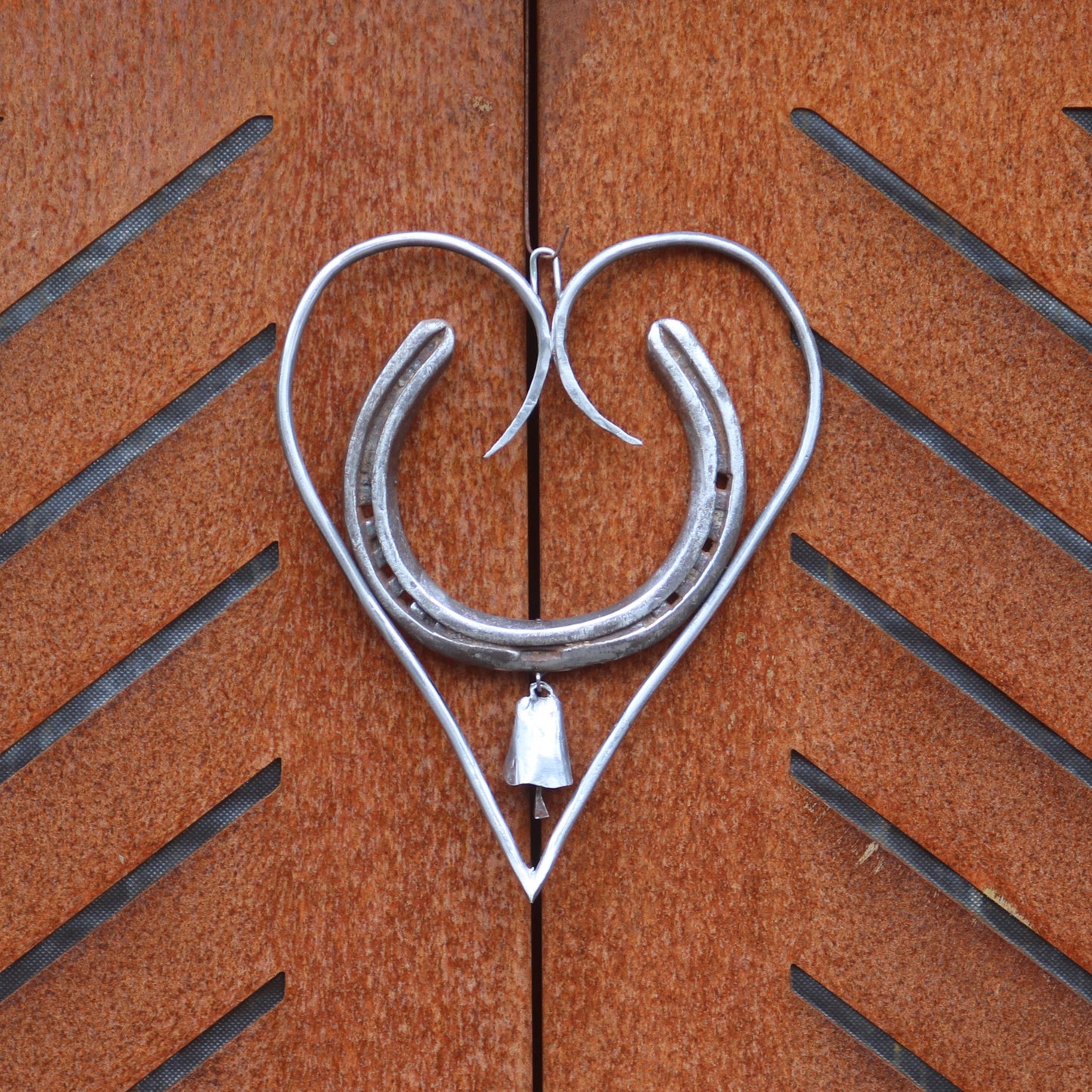 Horseshoe & Heart Memorial Wall Art