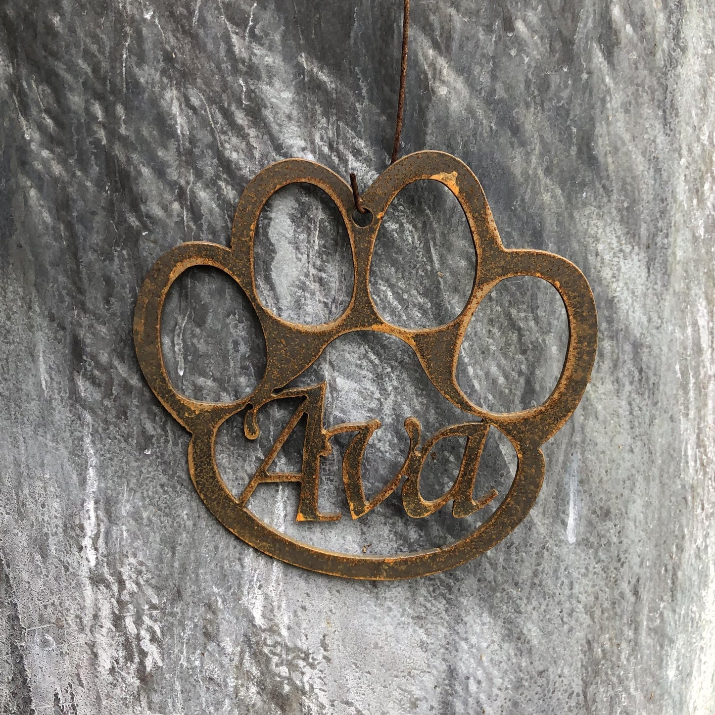 Personalised Hanging Pet Paw