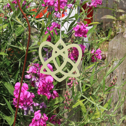 Hanging Gold Love Knot