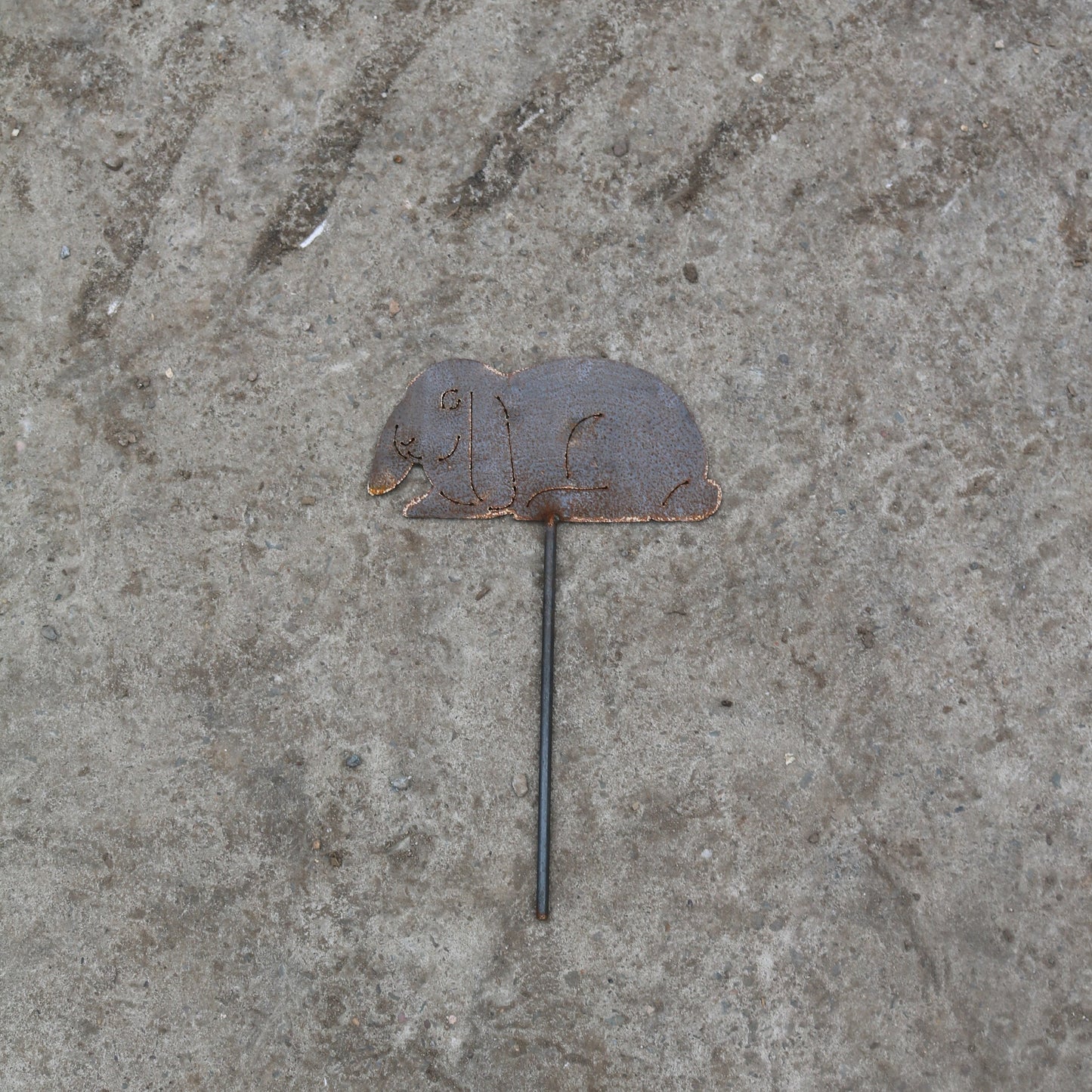 Lop Eared Rabbit Plant Pot Decoration