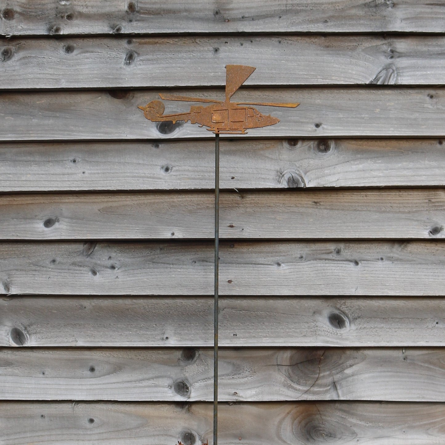 Lynx Helicopter On Spike