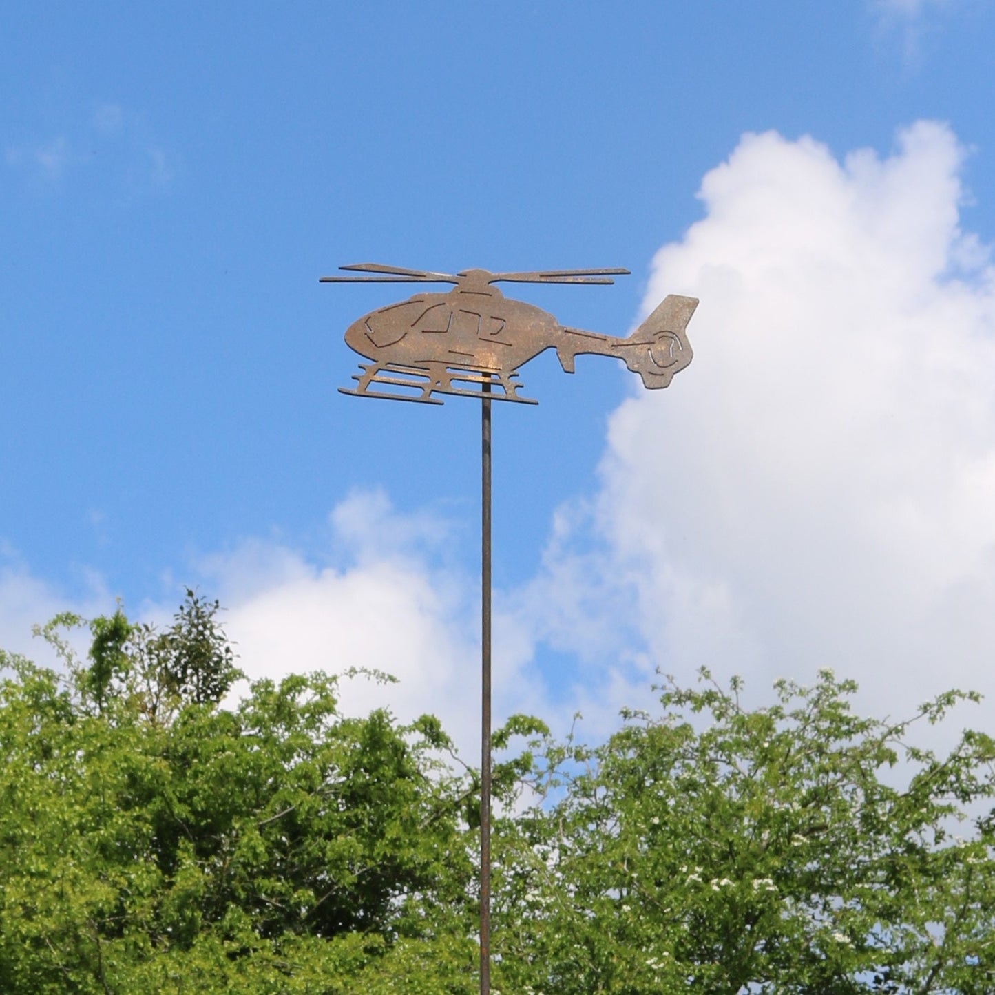 Eurocopter EC135 Helicopter On Spike